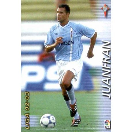 Juanfran Celta 99 Megafichas 2002-03