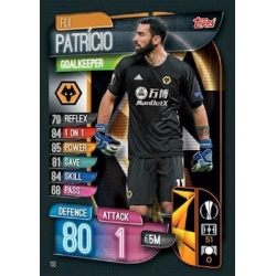 Rui Patricio Wolverhampton Wanderers 110