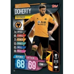 Matt Doherty Wolverhampton Wanderers 111