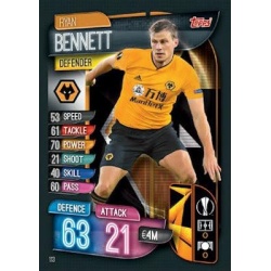 Ryan Bennett Wolverhampton Wanderers 113