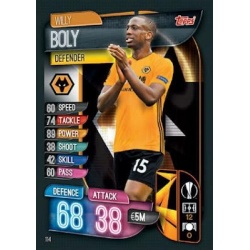 Willy Boly Wolverhampton Wanderers 114