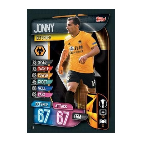 Jonny Wolverhampton Wanderers 115