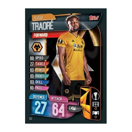 Adama Traoré Wolverhampton Wanderers 123