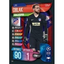 Jan Oblak Atlético Madrid 144