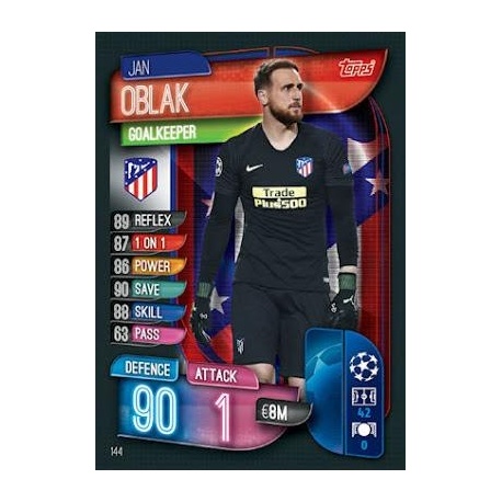 Jan Oblak Atlético Madrid 144