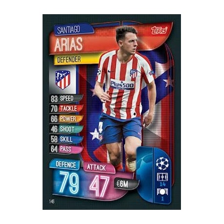 Santiago Arias Atlético Madrid 146