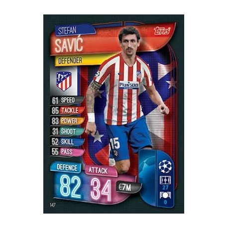 Stefan Savić Atlético Madrid 147
