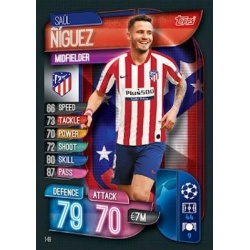 Saúl Ñíguez Atlético Madrid 149