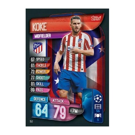 Koke Atlético Madrid 150