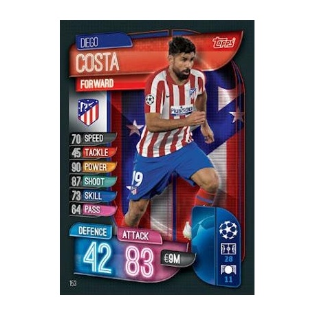 Diego Costa Atlético Madrid 153