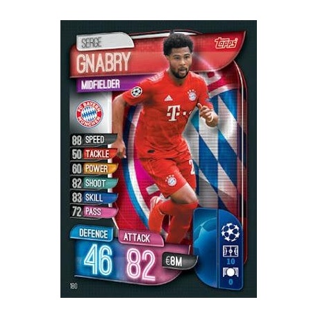 Serge Gnabry Bayern München 180