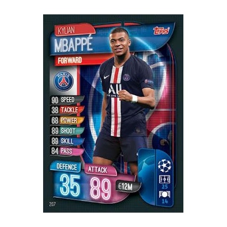 Kylian Mbappé PSG 207
