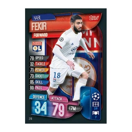 Nabil Fekir Olympique Lyonnais 216