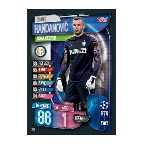 Samir Handanović Inter Milan 218
