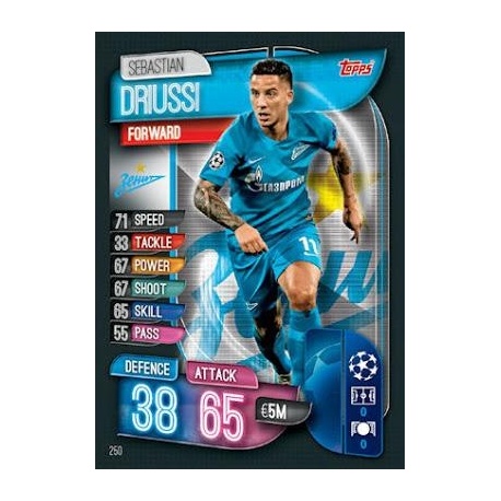 Sebastian Driussi FC Zenit Saint Petersburg 250