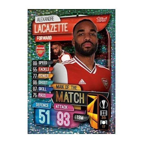 Alexandre Lacazette Man of the Match Arsenal 261