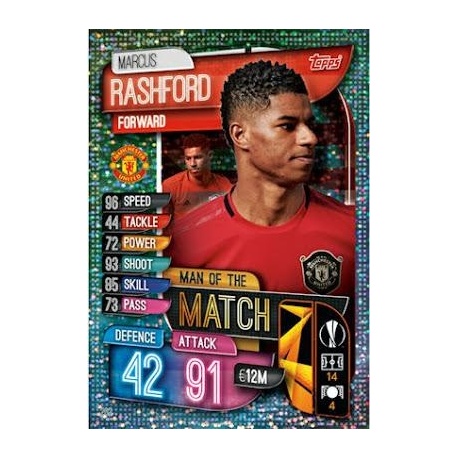 Marcus Rashford Man of the Match Manchester United 262