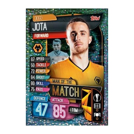 Diogo Jota Man of the Match Wolverhampton Wanderers 263