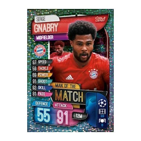 Serge Gnabry Man of the Match FC Bayern München 267