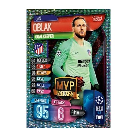 Jan Oblak MVP 2019/20 Club Atlético de Madrid 281