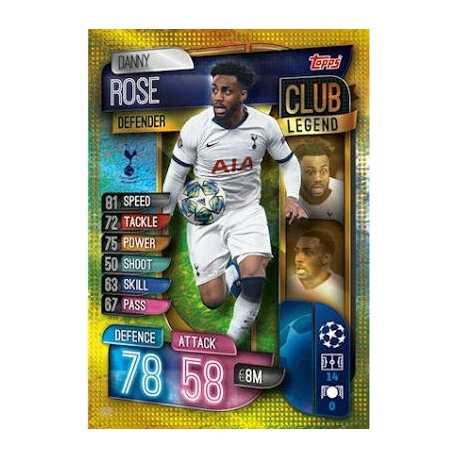 Danny Rose Club Legend Tottenham Hotspur 292
