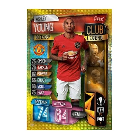 Ashley Young Club Legend Manchester United 294