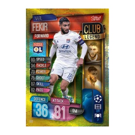 Nabil Fekir Club Legend Olympique Lyonnais 302