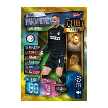 Samir Handanovič Club Legend Internazionale Milano 303
