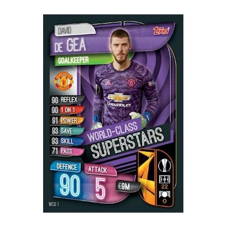 David De Gea World-Class Superstars Manchester United WCU1