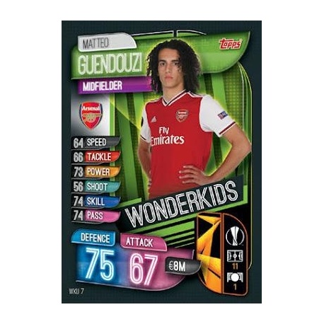Matteo Guendouzi Wonderkids Arsenal WKU7