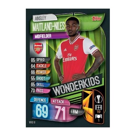Ainsley Maitland-Niles Wonderkids Arsenal WKU8