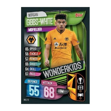 Morgan Gibbs-White Wonderkids Wolverhampton Wanderers WKU10