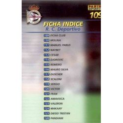 Indice Deportivo 109 Megafichas 2002-03