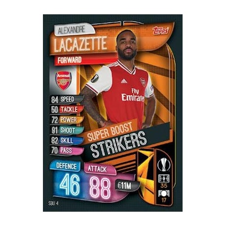 Alexandre Lacazette Super Boost Strikers Arsenal SBU4