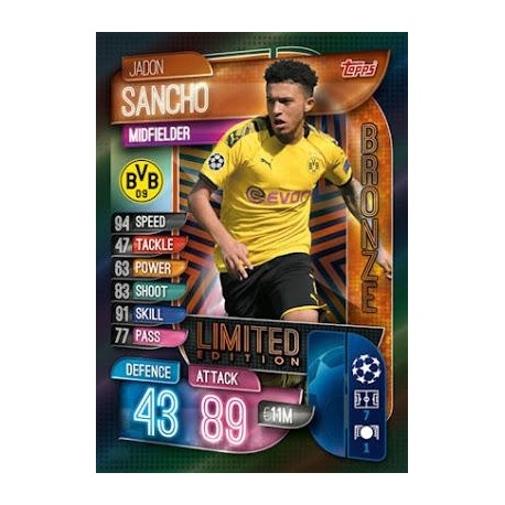 Jadon Sancho Bronze Limited Edition Borussia Dortmund LE2B
