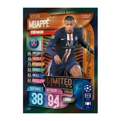 Kylian Mbappé Bronze Limited Edition PSG LE4B