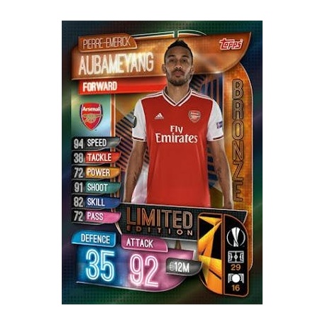 Pierre-Emerick Aubameyang Bronze Limited Edition Arsenal LE8B