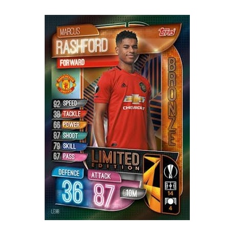 Marcus Rashford Bronze Limited Edition Manchester United LE9B