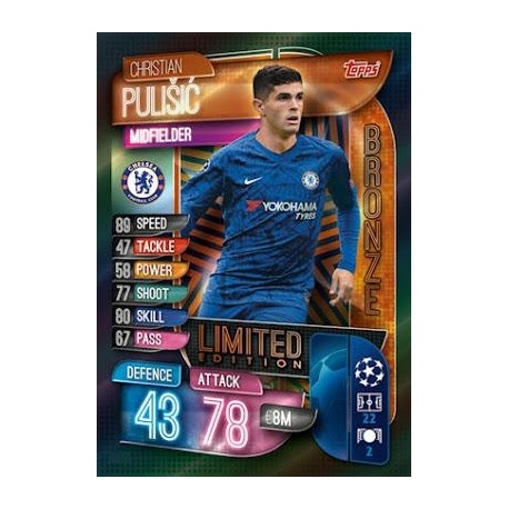 Christian Pulisic Bronze Limited Edition Chelsea LE10B
