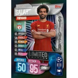 Mohamed Salah Silver Limited Edition Liverpool LE1S