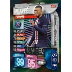 Kylian Mbappé Silver Limited Edition PSG LE4S