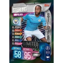 Raheem Sterling Silver Limited Edition Manchester City LE7S