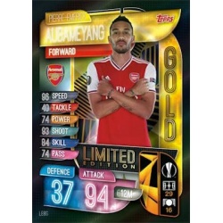 Pierre-Emerick Aubameyang Gold Limited Edition Arsenal LE8G