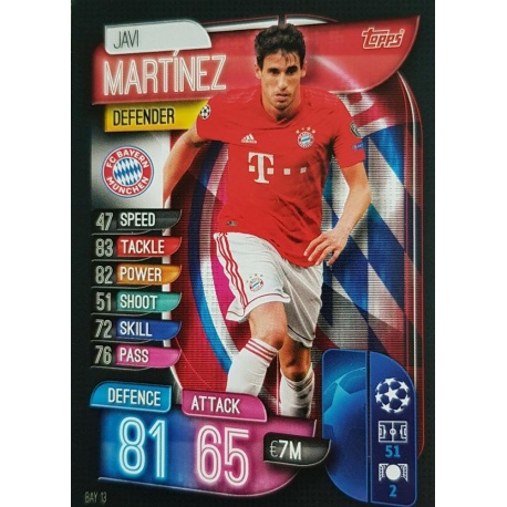 Javi Martinez Bayern München BAY 13