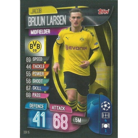 Jacob Bruun Larsen Borussia Dortmund DOR 15