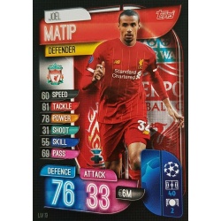 Joel Matip Liverpool LIV 13