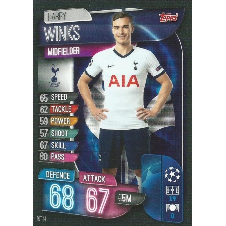 Harry Winks Tottenham Hotspur TOT 14