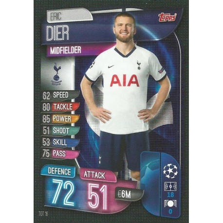 Eric Dier Tottenham Hotspur TOT 16