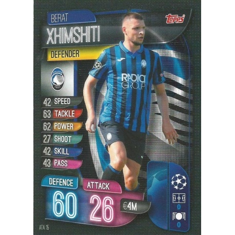 Berat Xhimshiti Atalanta ATA 15