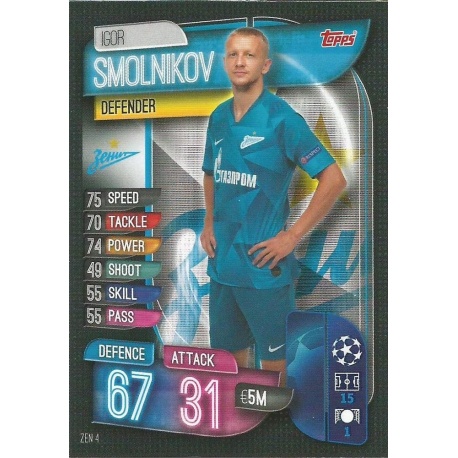 Igor Smolnikov Zenit St. Petersburg ZEN 4